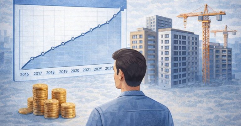 Istorija cena stanova u Beogradu od 2016. do 2025. godine