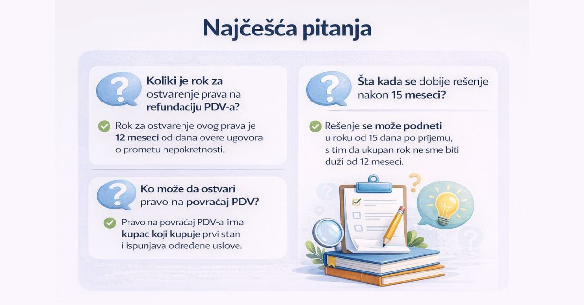 Najčešća pitanja kupaca o porezu na stan