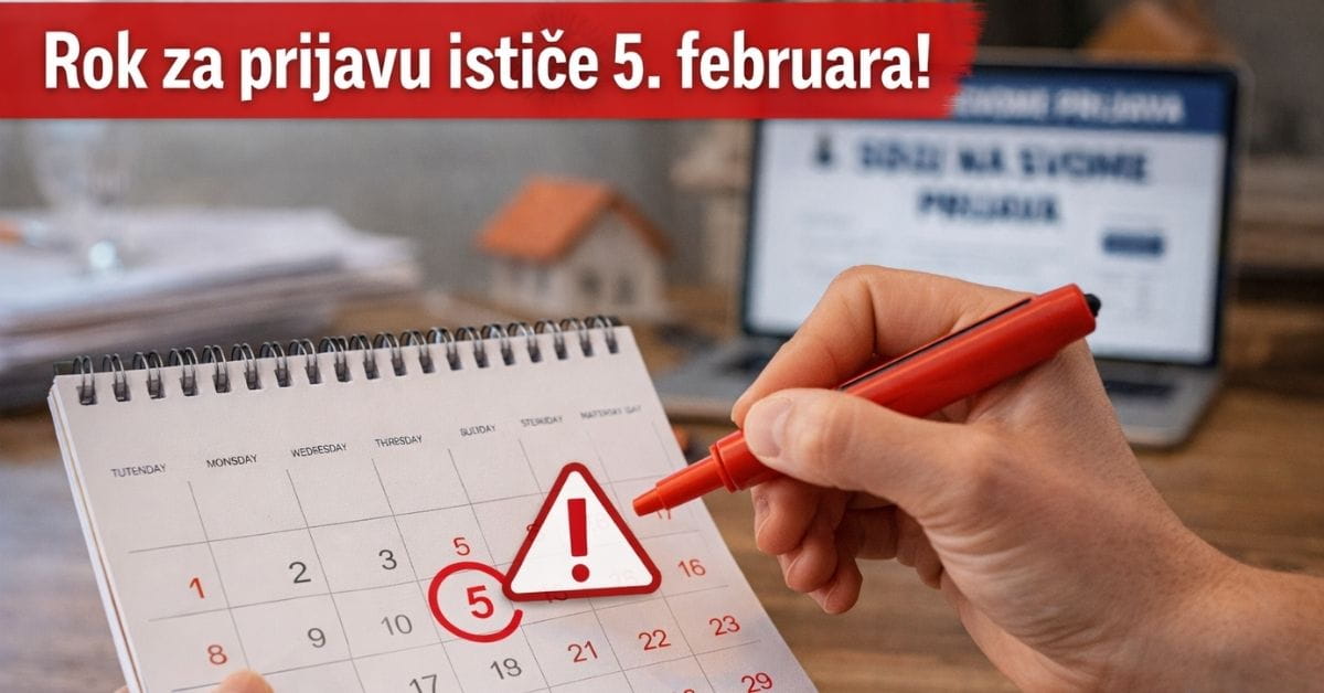 Rok za prijavu „Svoj na svome“ - 5. februar 2026